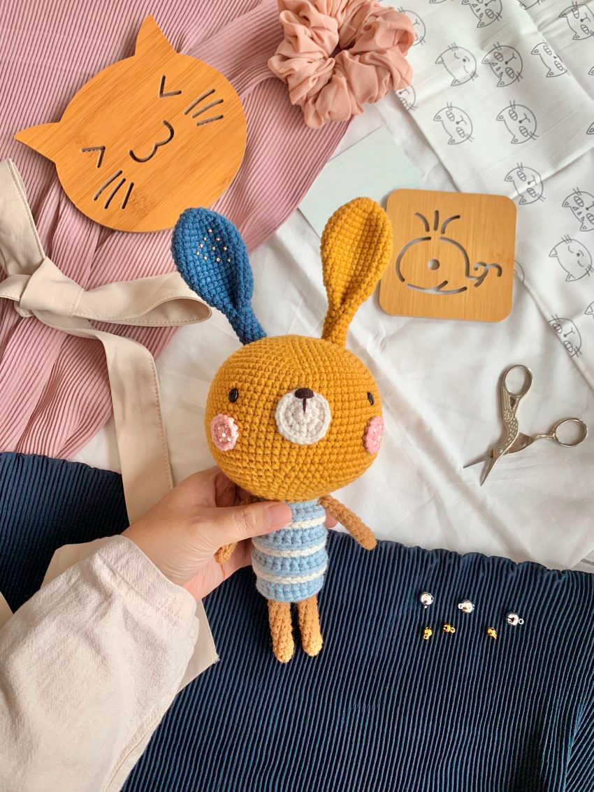 Conejita Nana Juguete Amigurumi PATRÓN PDF