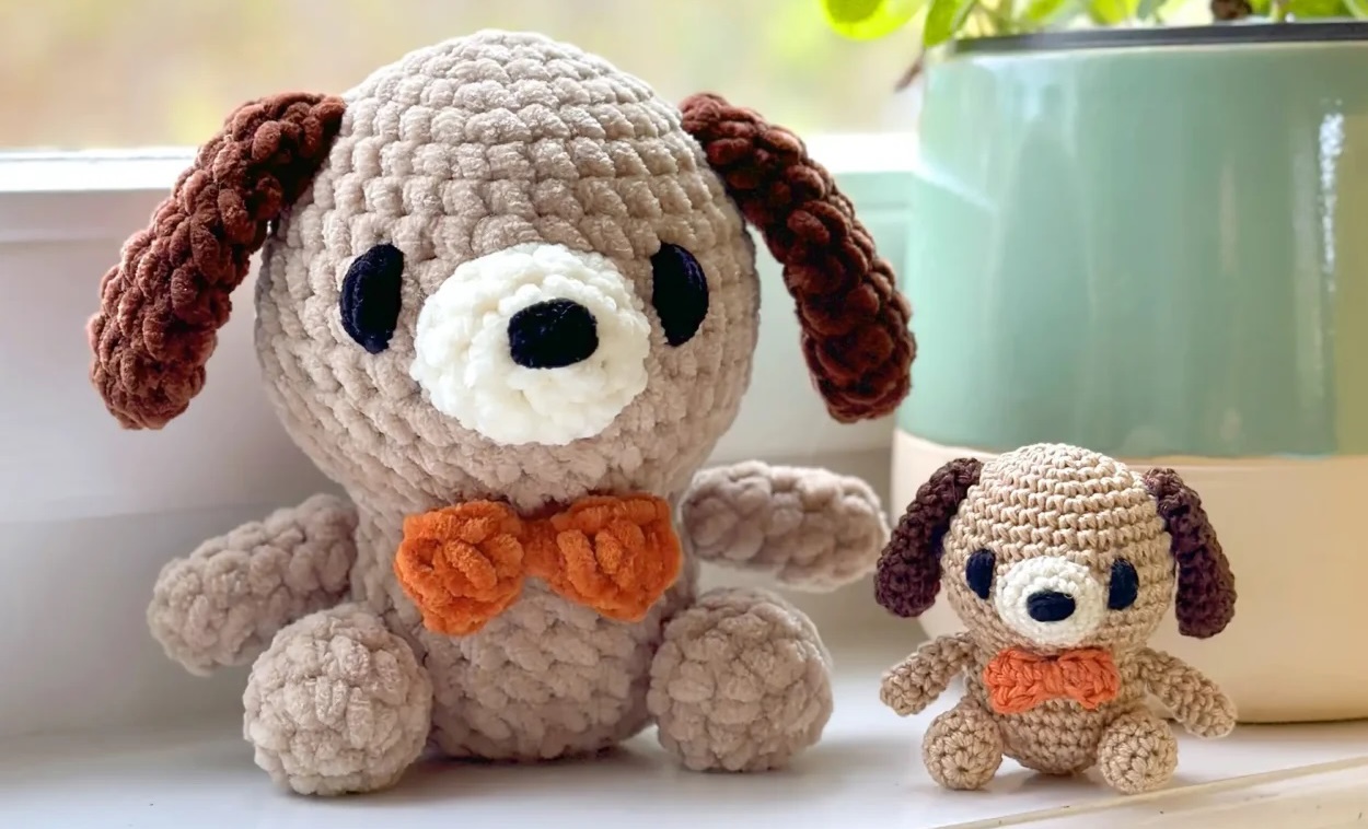 Perrito Casper Juguete Amigurumi PATRÓN GRATIS PDF