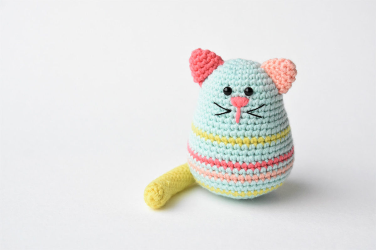 Gato en Forma de Huevo Amigurumi PATRON PDF