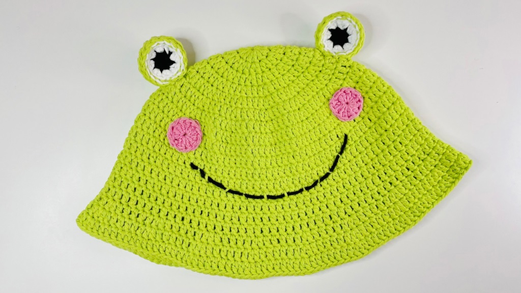 Gorro de Rana en Crochet PATRÓN GRATIS