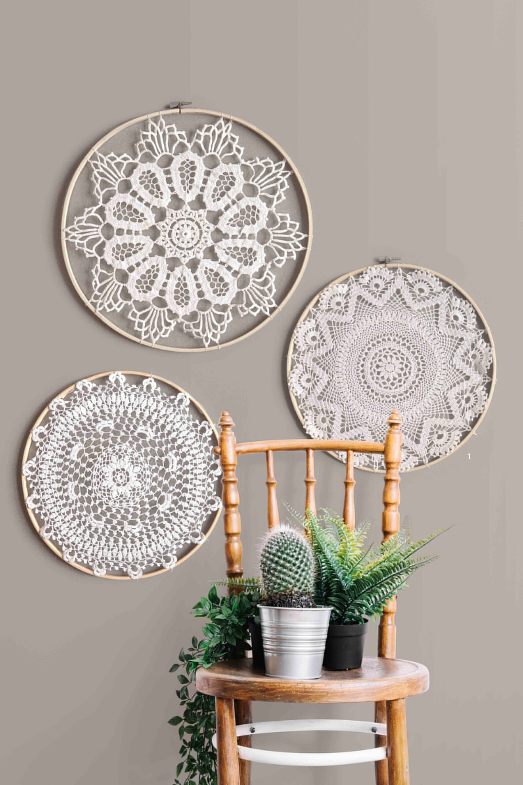 Mándala Decorativa Hadar en Crochet PATRÓN GRATIS