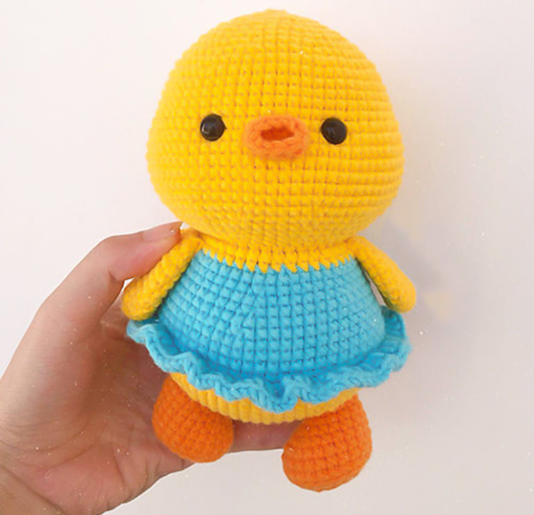 Patita Nina Juguete Amigurumi PATRÓN PDF