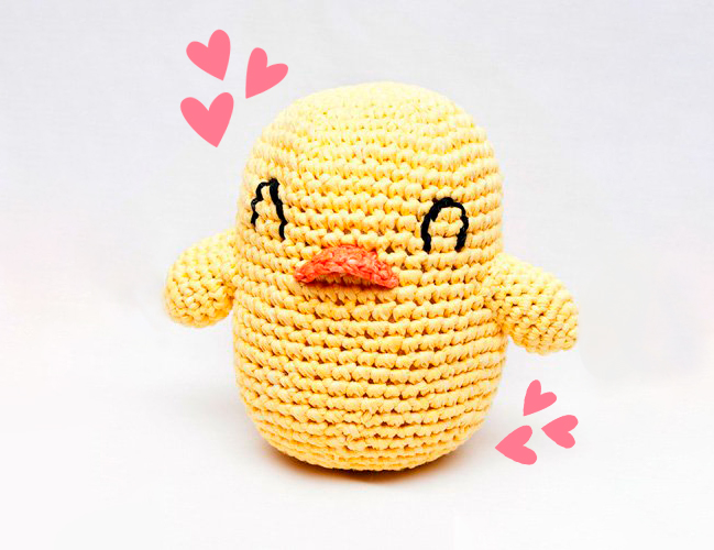 Pollito Bebé Harold Juguete Amigurumi PATRÓN GRATIS
