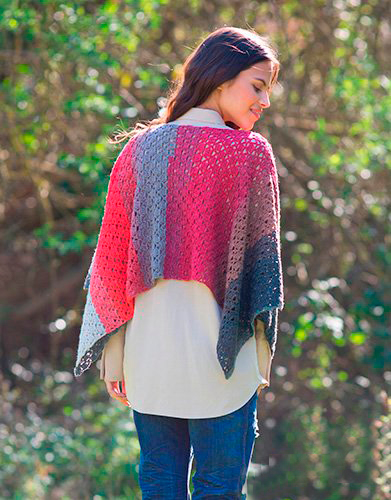 Poncho Art Attack en Crochet PATRÓN GRATIS