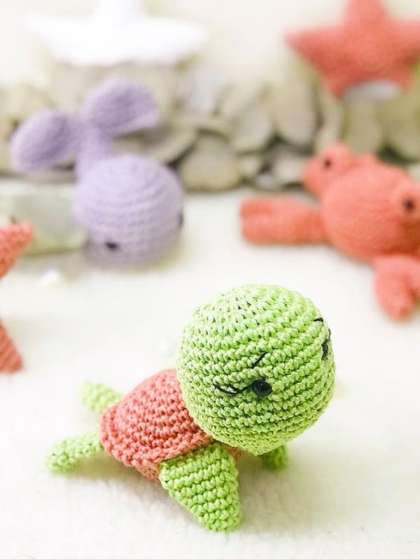 Tortuga Molly Juguete Amigurumi PATRÓN PDF