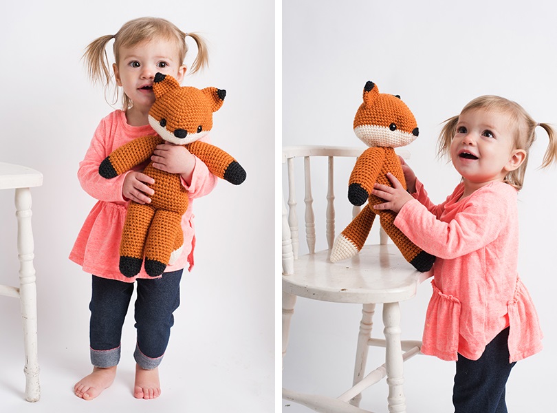 Zorro Ember Peluche Amigurumi PDF