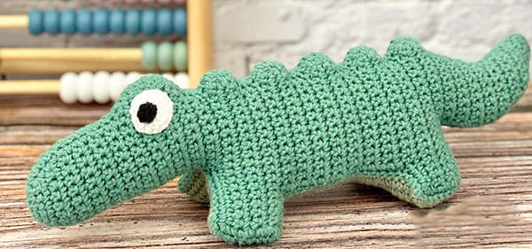 Fácil Amigurumi Cocodrilo Pepe PDF