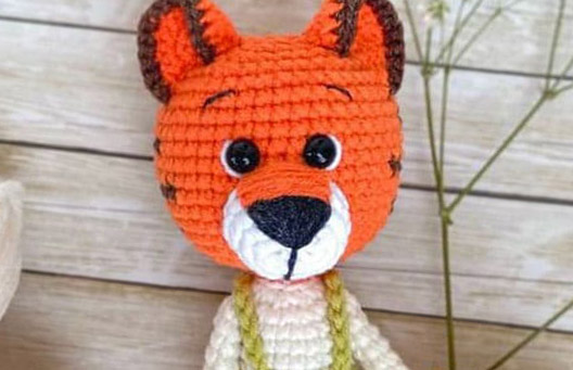 Tigre Spark Llavero Amigurumis PDF