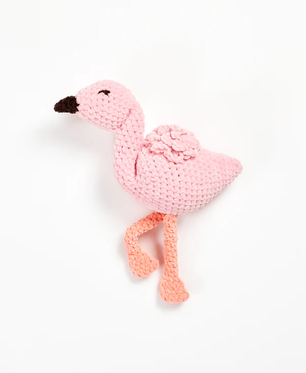 Flamenco Pink Amigurumi Patrón Gratis