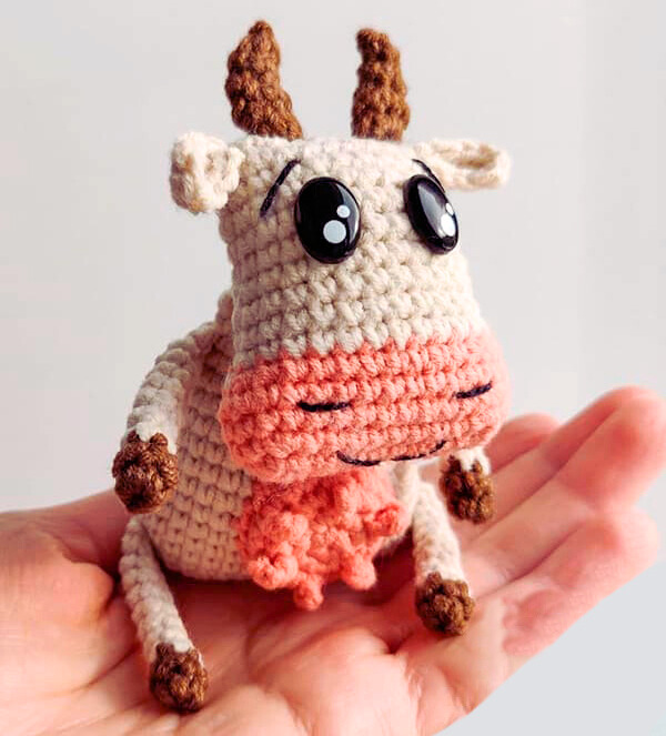 Vaquita Lola Amigurumi PATRÓN PDF