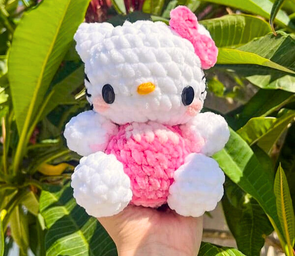 Peluche Hello Kitty Amigurumi PATRON PDF