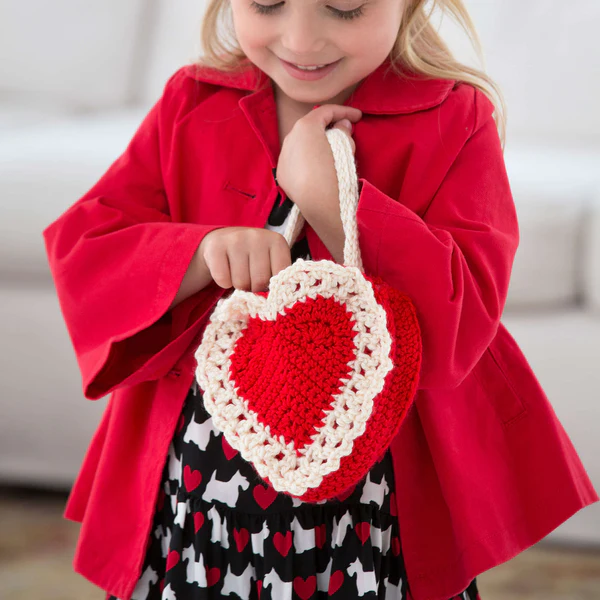 Bolso Infantil Grato Amor Patrón en Crochet