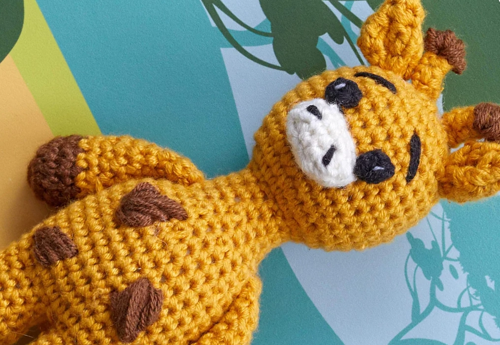 Jirafa Tutsi Amigurumi Colección Salvaje Patrón PDF