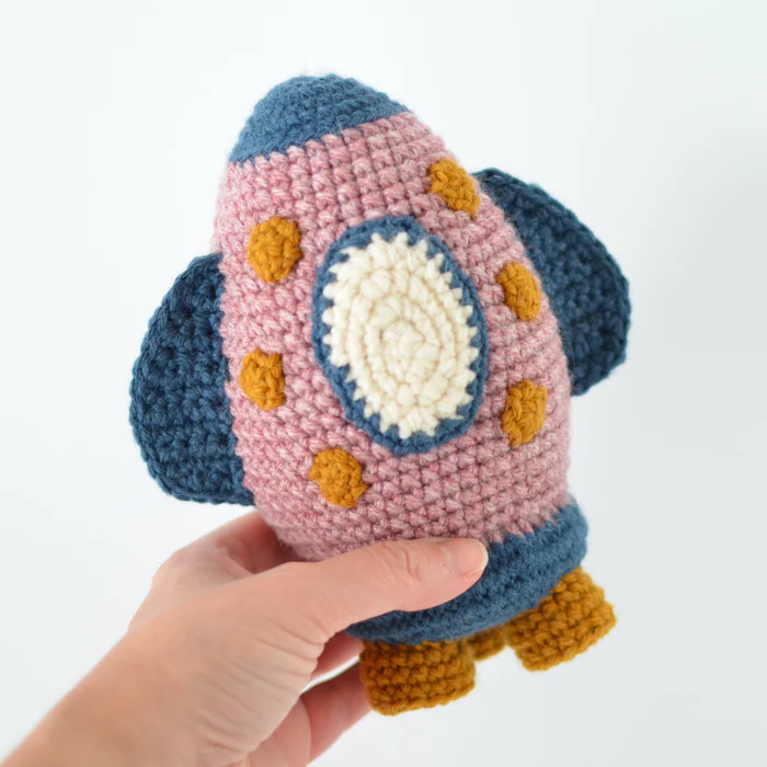 Nave espacial Amigurumi PATRÓN PDF