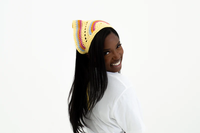 Pañuelo Verano Beach Patrón en Crochet Gratis