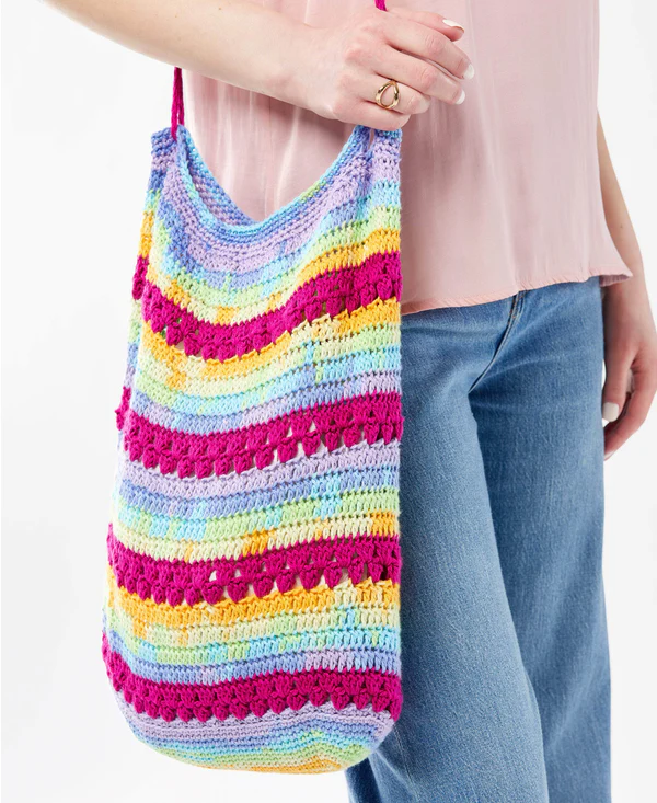Bolsa Aurora Boreal en Crochet PATRON PDF