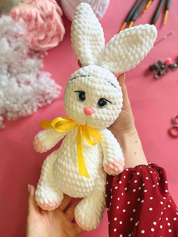 Conejo Amigurumi Para Bebés Patrón Gratis