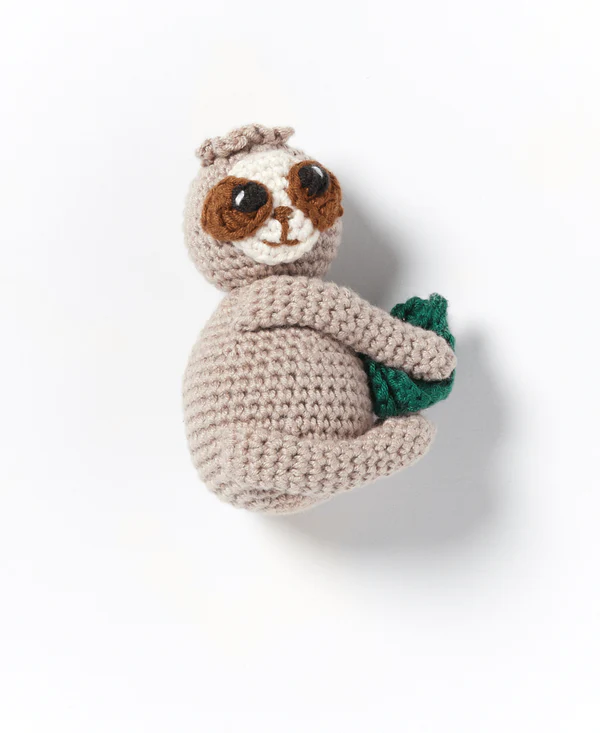 Mini Perezoso Zzzara en Amigurumi Patrón Gratis
