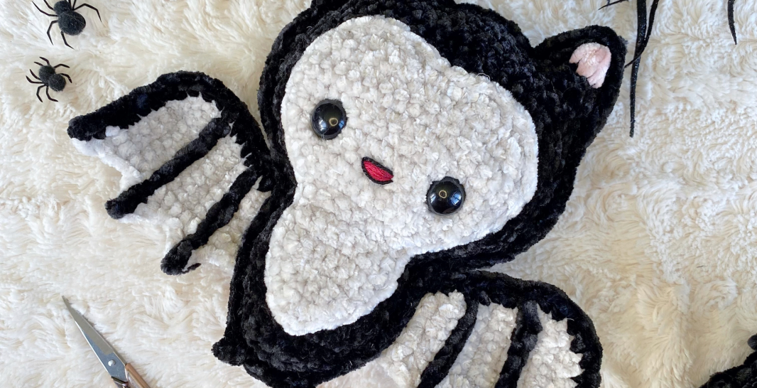 Murciélago Tete halloween en Amigurumi Patrón Gratis