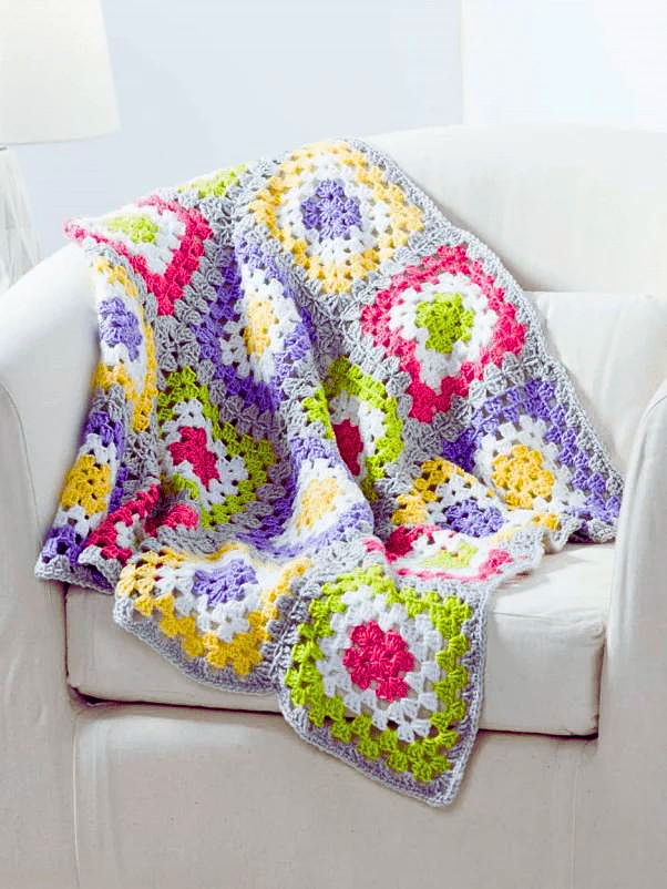 Manta Baby para Principiantes en Crochet Patrón Gratis