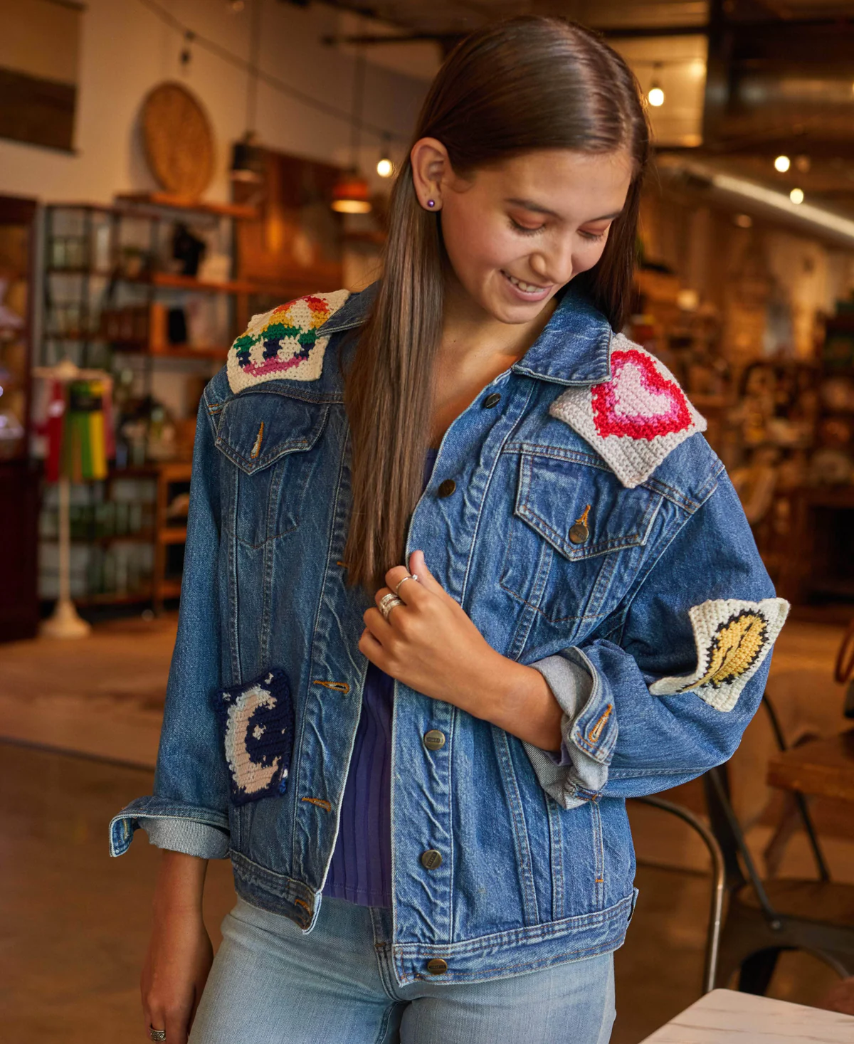 «¡Dale Vida a Tu Ropa! Patrón de Parches en Crochet