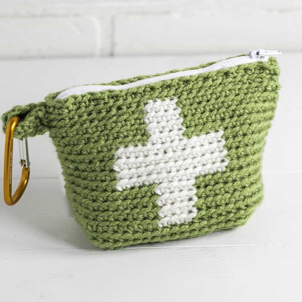 Bolsa Mini Botiquín Patrón en Crochet Gratis