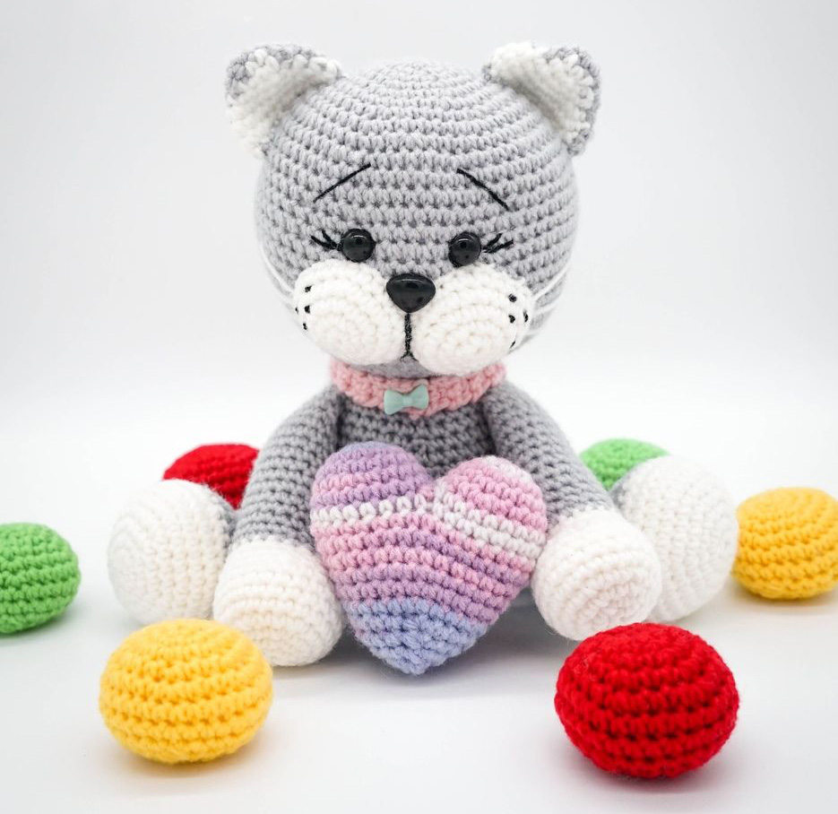 Gato Sandy Amigurumi Patron PDF