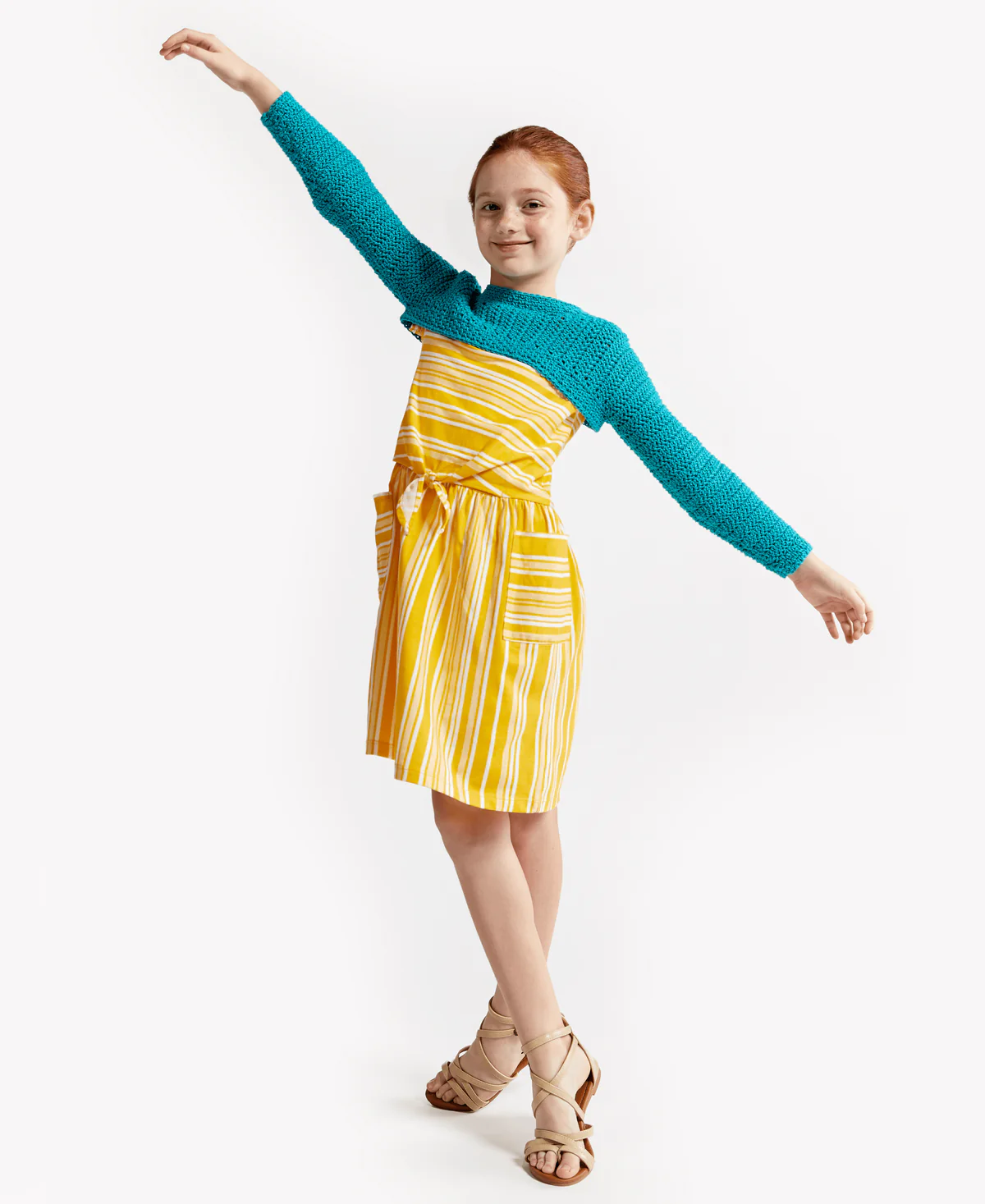 Mangas Encogidas en Crochet Patron Gratis