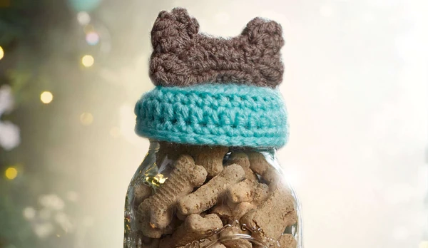 Adorno para Tarro de Golosinas Patrón en Crochet Gratis