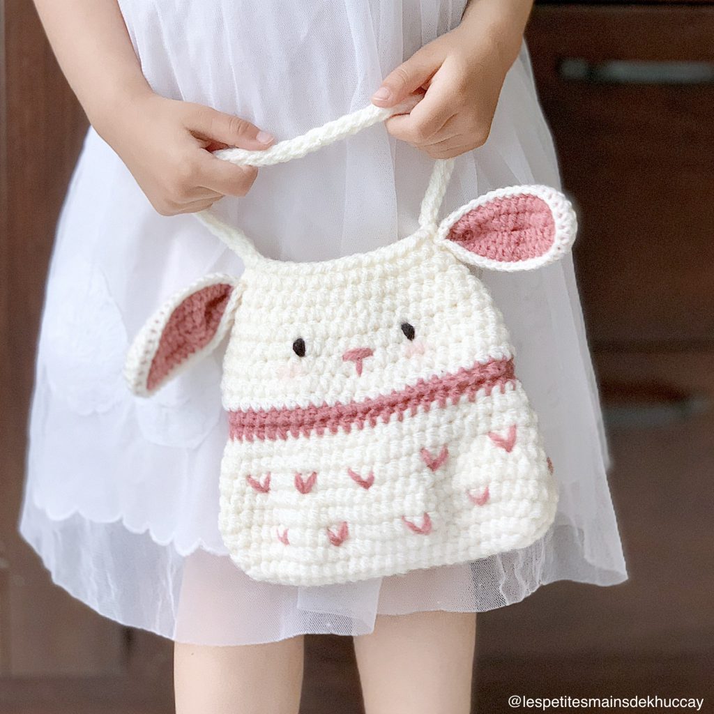 Bandolera Bunny Patrón en Crochet Gratis