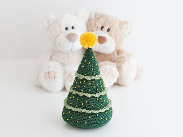 Navidad para Escritorio en Amigurumi Patrón Gratis