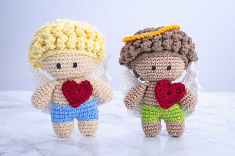 Cupido Amigurumi Patrón Gratis