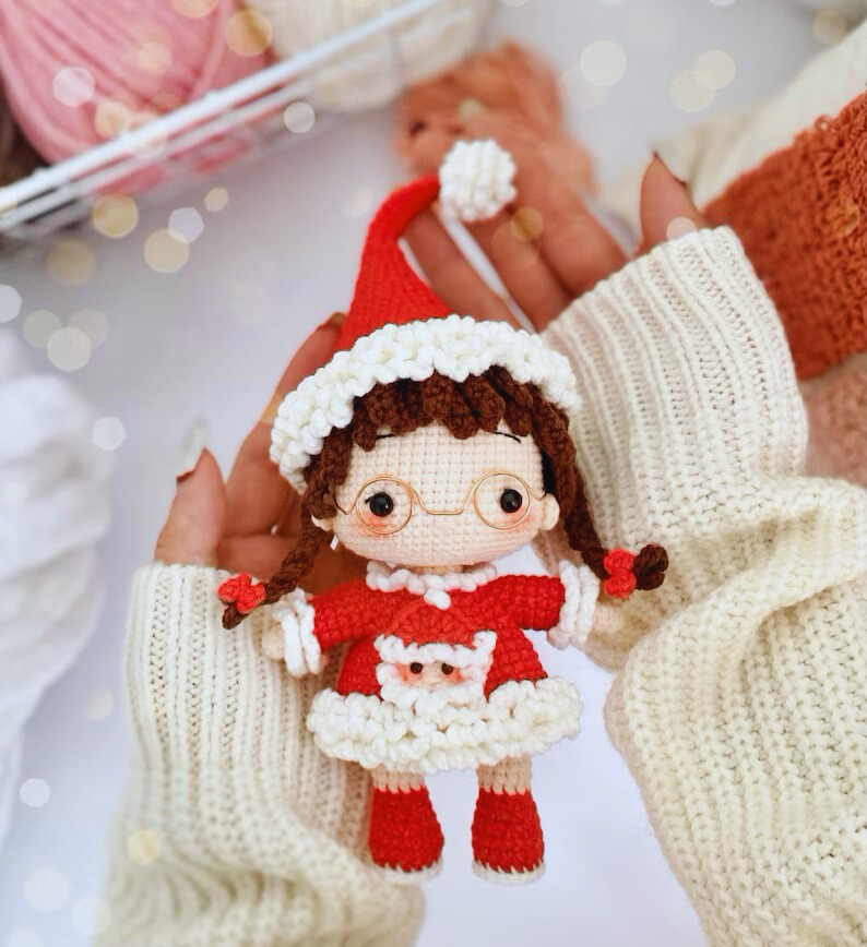 Muñeca Lolita Amigurumi Patron Gratis