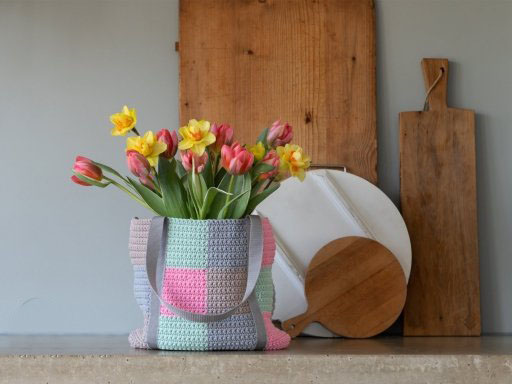 Bolso Cupy en Hilo de Macramé Patrón en Crochet Gratis