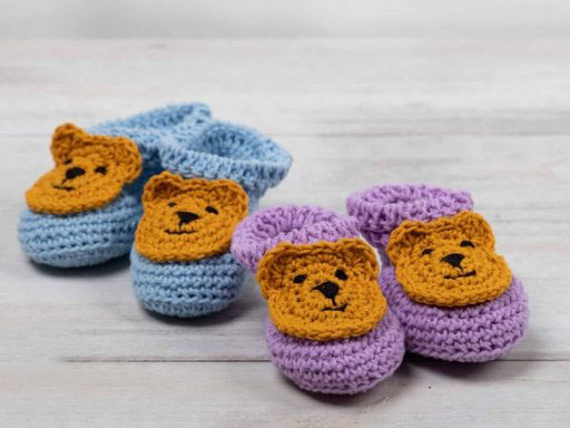 Botitas de Bebe Osipar Patrón en Crochet Gratis