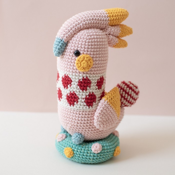 Cacatúa Sunny en Amigurumi Patrón Gratis