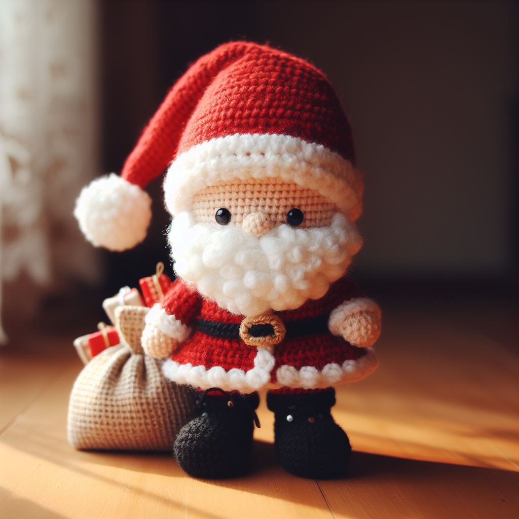 Santa Claus Navideño Amigurumi paso a paso