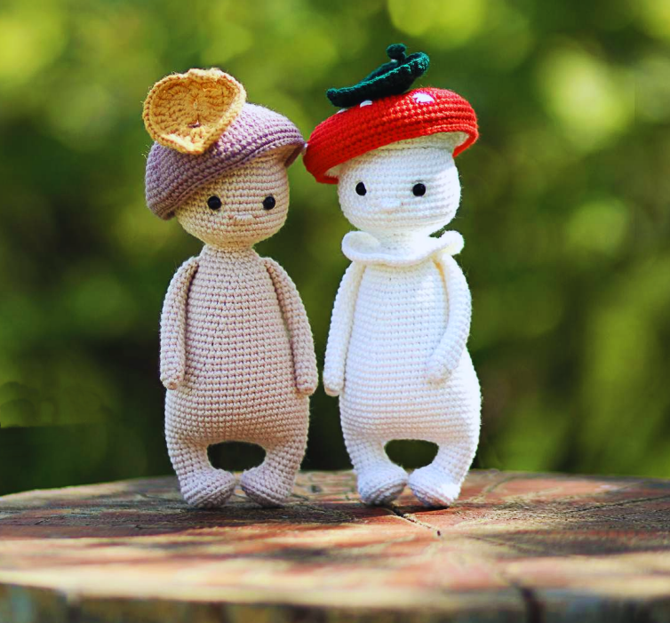 Setas del Bosque Juéguete Amigurumi PDF