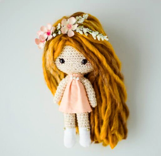 Dulce Muñequita Amigurumi Patrón Gratis