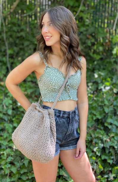 Bolsa Aspen Patrón en Crochet Gratis