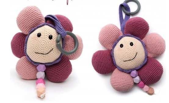 Flor Musical en Amigurumi Patrón Gratis