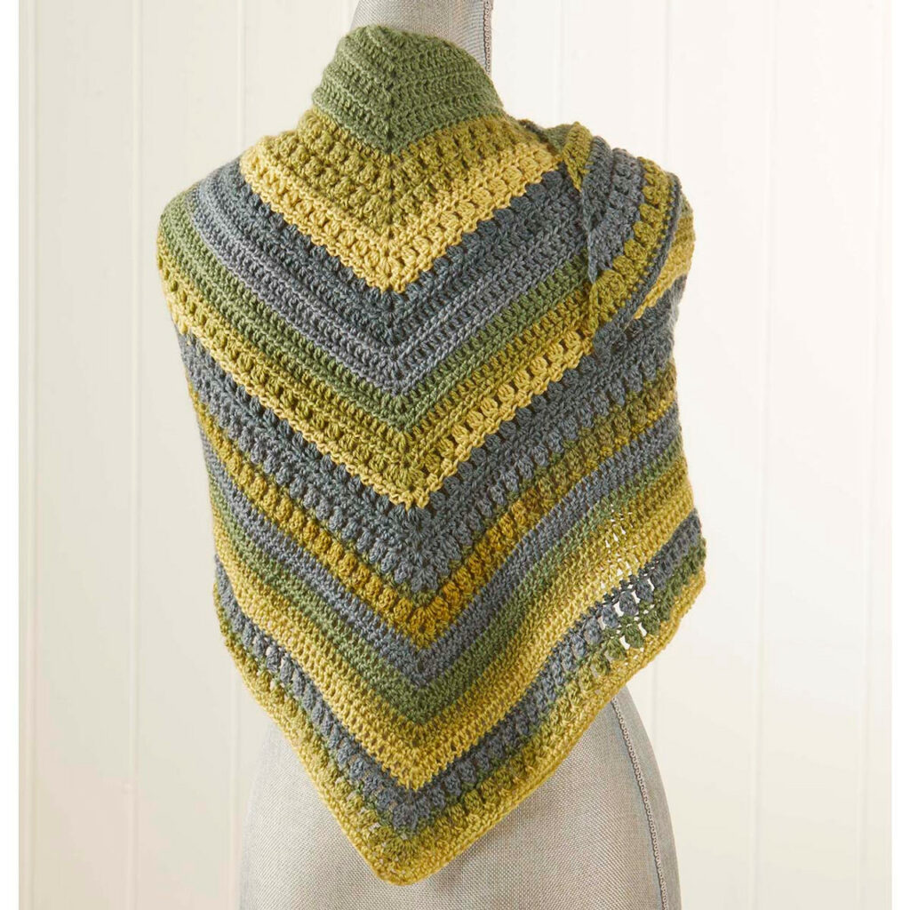 Chal Turmalina en Crochet Patrón Gratis