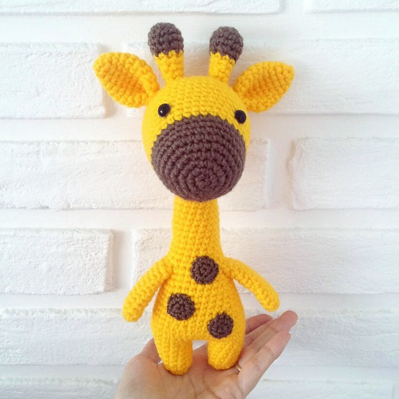 Jirafa Nelsy Amigurumi Patrón Gratis