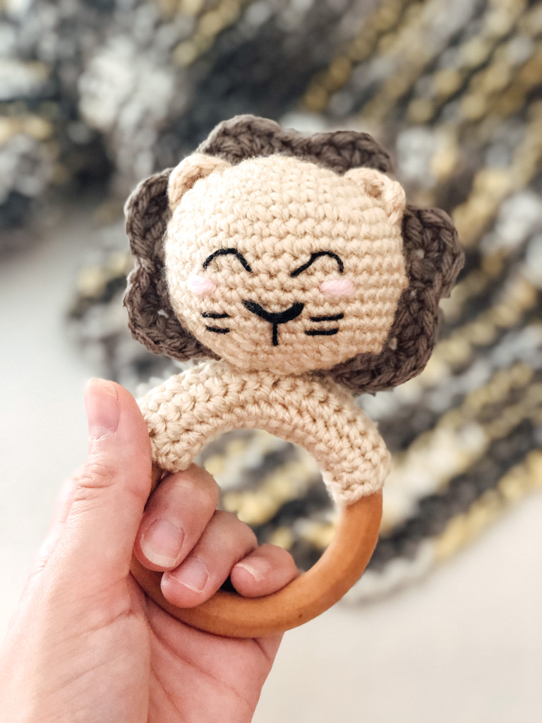 Sonajero Mordedor en Amigurumi Patrón Gratis