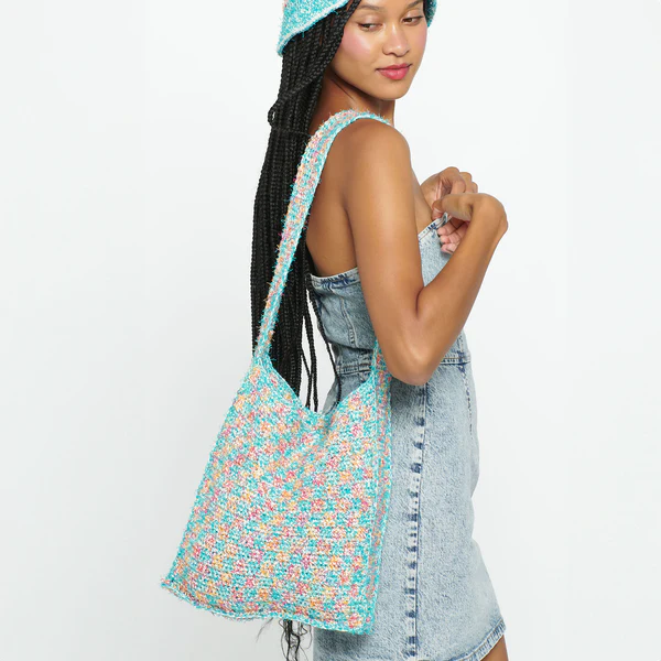 Bolso Boho-Chic en Crochet Patrón Gratis