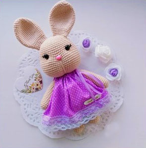 Conejita Deisy Amigurumi Patrón Gratis