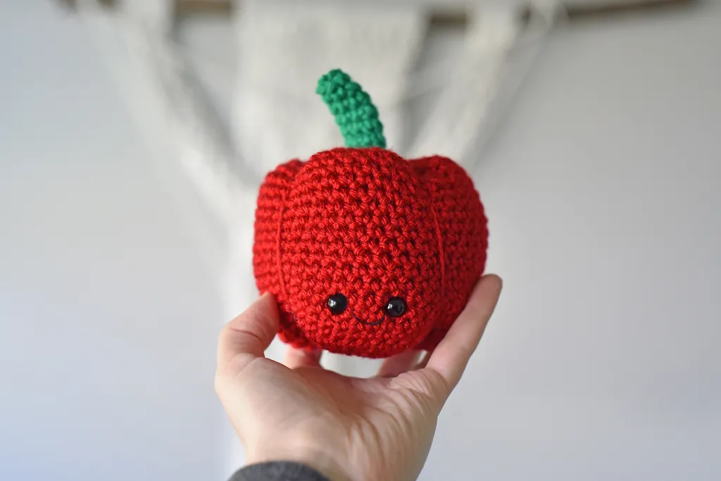 Pimiento Pimmy en Amigurumi Patrón Gratis