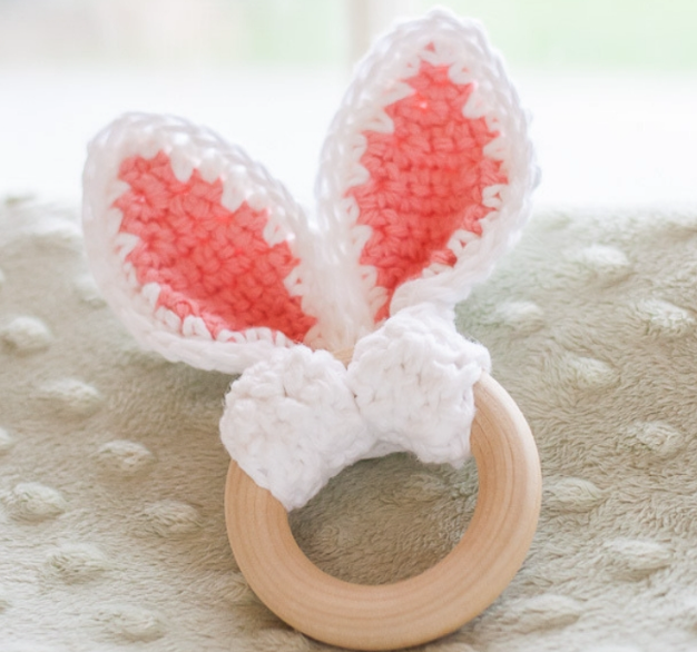 Mordedor con Orejas en Amigurumi Patrón Gratis