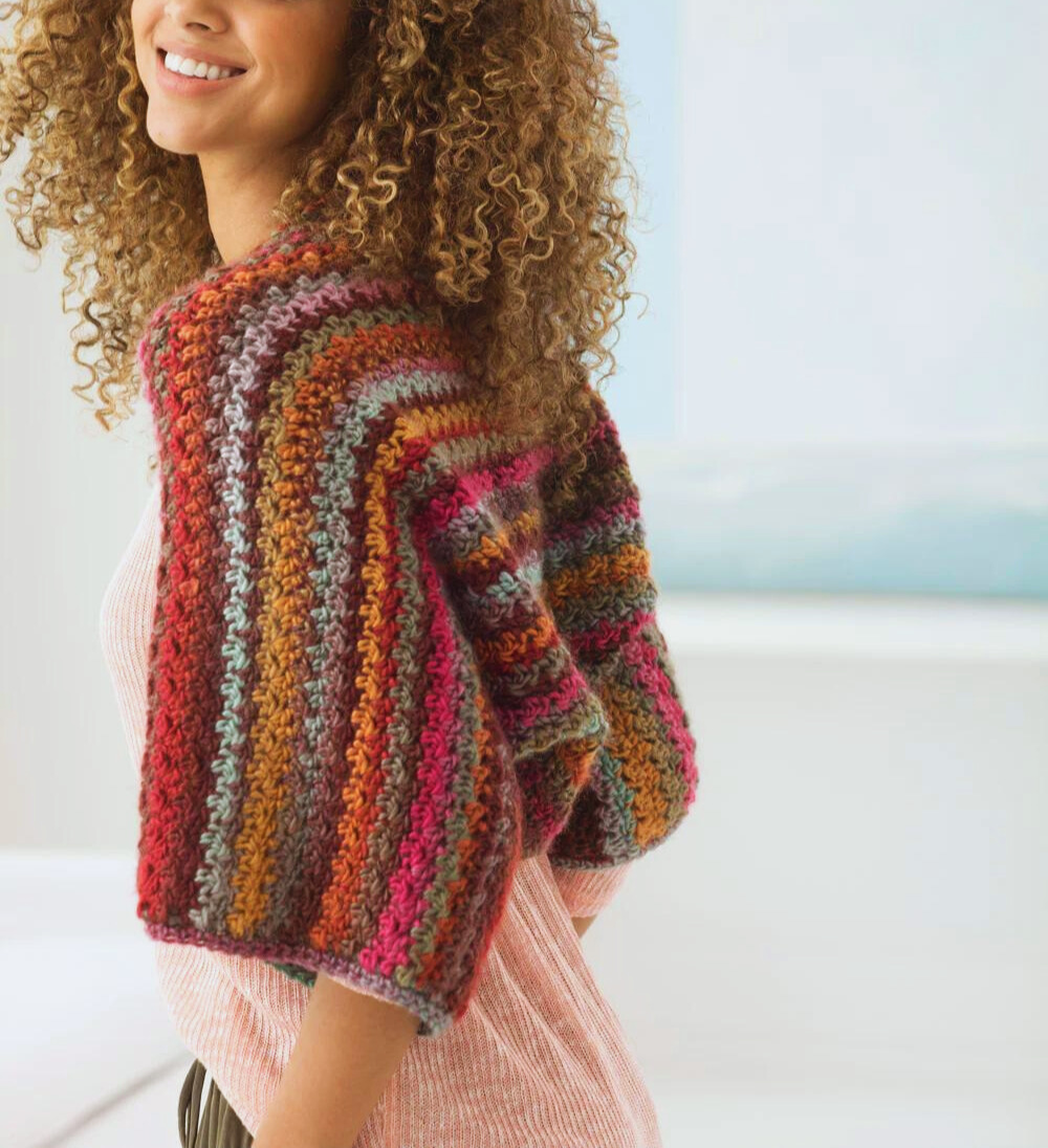 PATRON GRATIS Chaleco Rectangular en Crochet MUY FÁCIL!