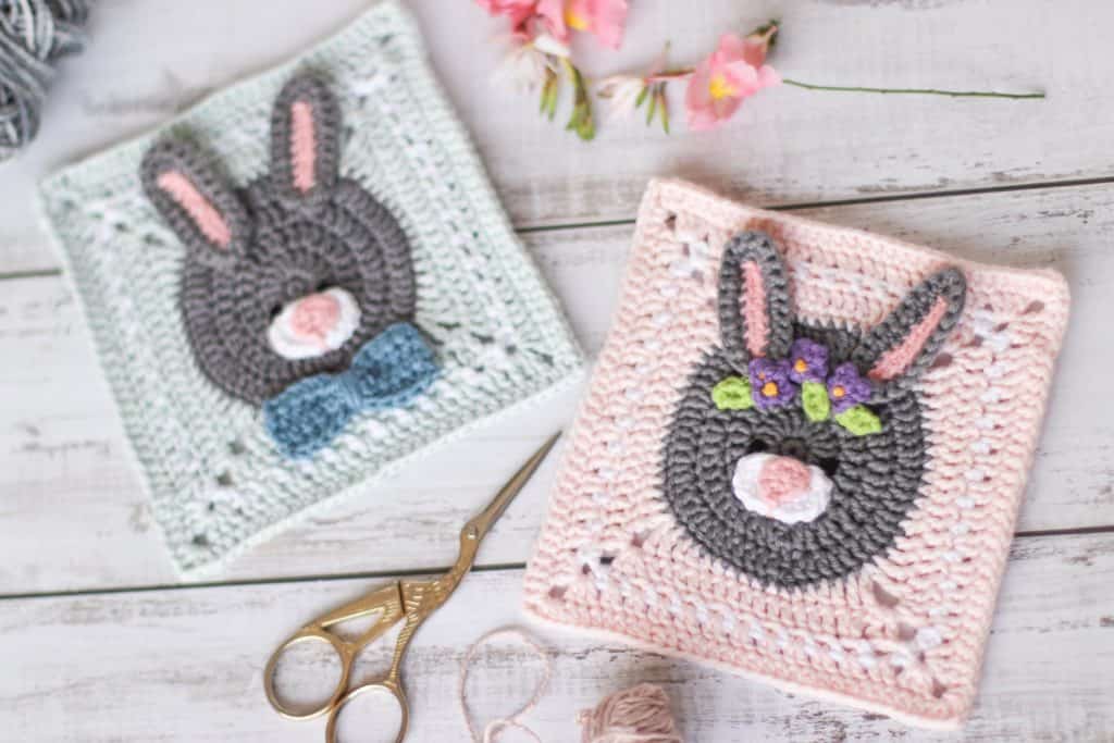 Granny Pradera de Pascua Patrón en Crochet Gratis